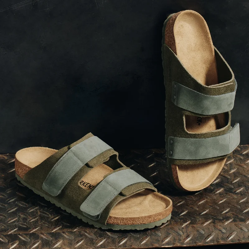 How to wear sandals with wrap tops-UJI - THYME - SUEDE