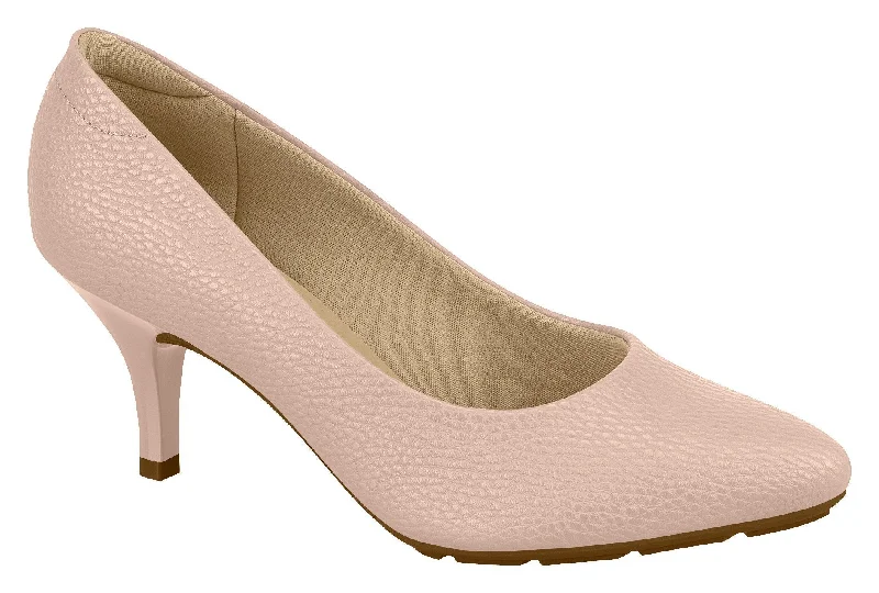 affordable high heels for retirees-Modare 7013.600 Women Fashion Comfortable Business Shoe Mid Heel in Pink