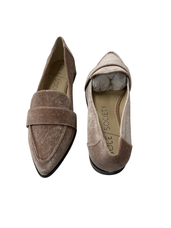 luxury flats in downtown-Shoes Flats By Sole Society In Pink, Size: 9