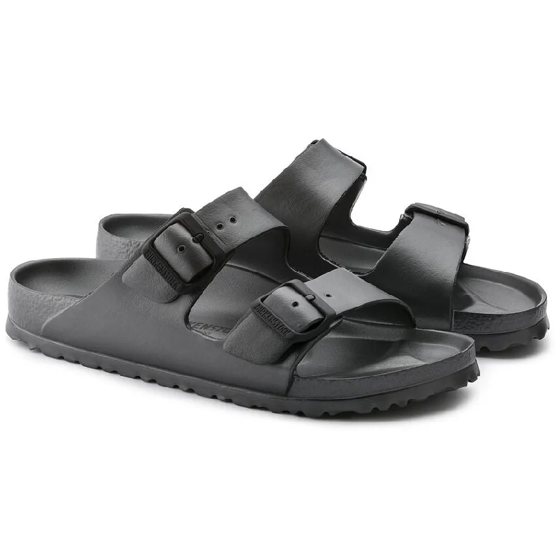 Best sandals for extra cushioning-Birkenstock Women's Arizona EVA Sandals - Anthracite