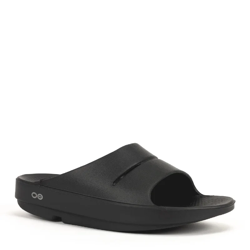 Best sandals for lightweight soles-OOAHH SLIDE - BLACK - FOAM