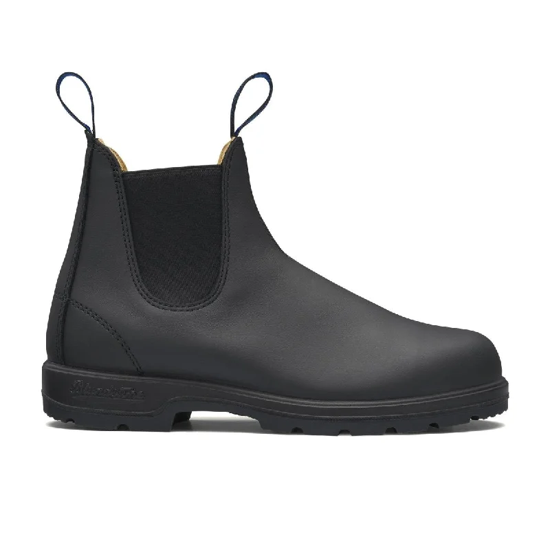 elegant ankle boots-Blundstone Men's 566 Waterproof Thermal Black Shearling Boots