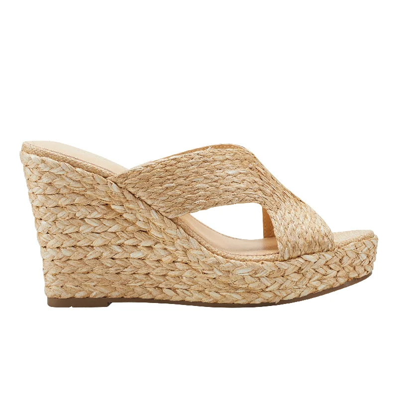 Sandals with ankle jeans-Kalisha Espadrille Wedge Sandal